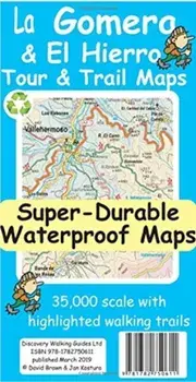 La Gomera and El Hierro Tour and Trail Maps, Sheet Map/Jan Kostura