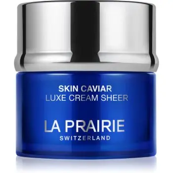 La Prairie Skin Caviar Luxe Cream Sheer cremă de lux pentru fermitate cu efect de nutritiv