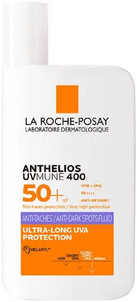 La Roche-Posay Anthelios Fluid Anti-Pete UvMune 400, SPF50+, 50 ml