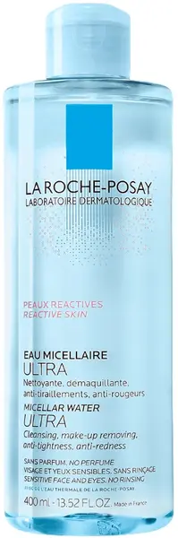 La Roche-Posay Apă micelară Ultra, pentru ten reactiv, 400 ml