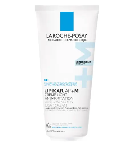 La Roche Posay Lipikar Light AP+ M crema triplu reparatoare cu textura lejera 200 ml