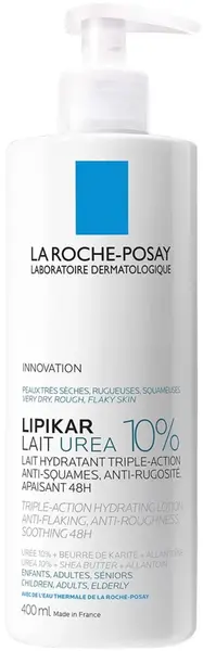 La Roche-Posay Lipikar Loțiune de corp Urea 10%, 400 ml
