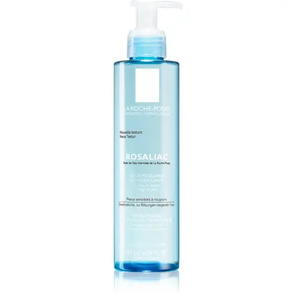 La Roche-Posay Rosaliac gel de curatare micelar pentru piele sensibila cu tendinte de inrosire 195 ml