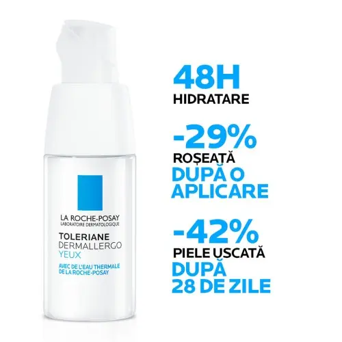 La Roche Posay Toleriane Dermallegro Eyes crema contur ochi 20ml Zephyr Labs