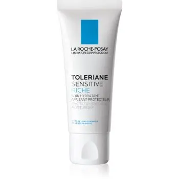 La Roche-Posay Toleriane Sensitive Rich cremă hidratantă cu prebiotice, pentru diminuarea sensibilității feței