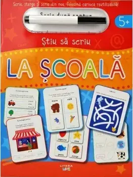 La scoala. Scrie, sterge si scrie din nou, folosind carioca reutilizabila!/***