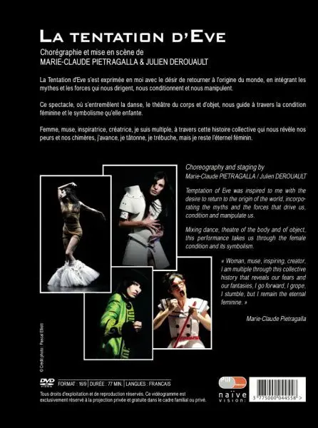 La tentation d'Eve (DVD) | Marie-Claude Pietragalla, Daniel Mesguich