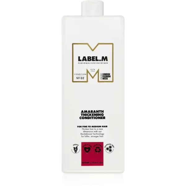label.m Amaranth Thickening Conditioner balsam pentru volum mărit 1000 ml