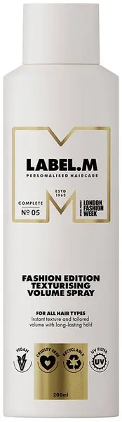 Label.m Fashion Edition Spray texturant pentru volum, 200 ml