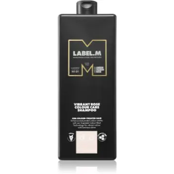 label.m Vibrant Rose Colour Care Shampoo sampon hidratant pentru par vopsit sau suvitat