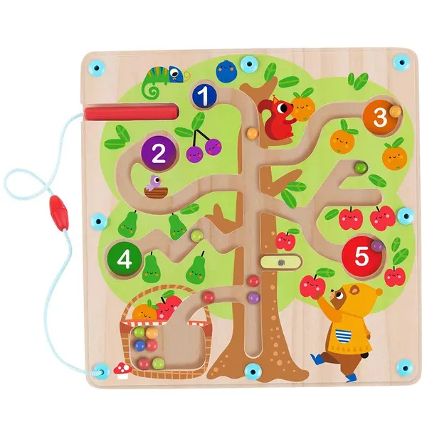 Labirint din lemn Tooky Toy - Copac