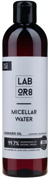 Labor8 Hemp Apă micelară cu ulei de cânepă, 300 ml