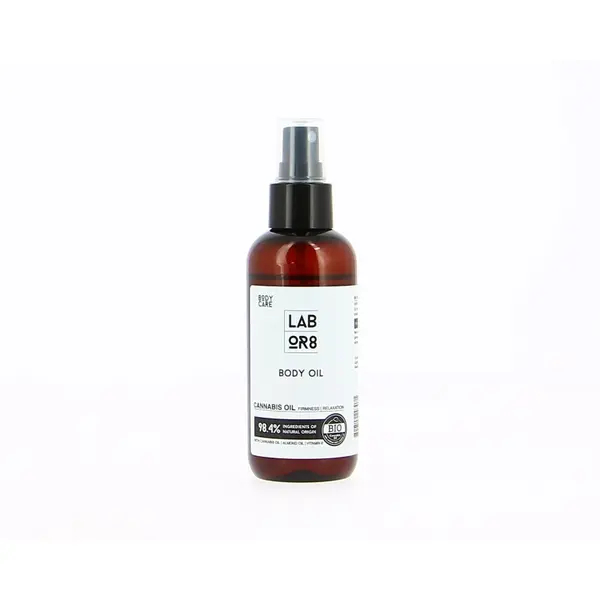 Labor8 Hemp body oil Ulei de corp cu ulei de cânepă Volum 130 ml