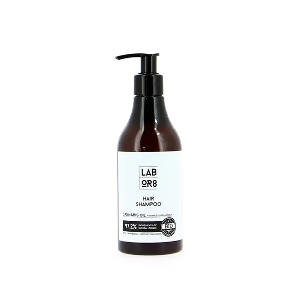 Labor8 Hemp hair shampoo Șampon de păr cu ulei de cânepă Volum 270 ml