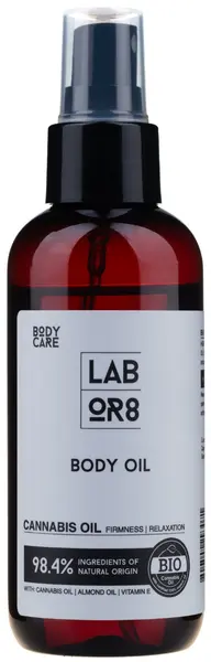 Labor8 Hemp Ulei de cânepă de corp, 130 ml