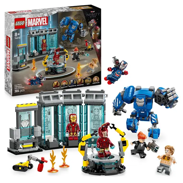 Laboratorul lui Iron Man: Sala armurilor