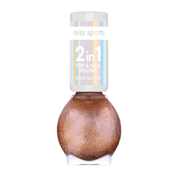 Lac de unghii Glitter Coat80, 7ml, Miss Sporty