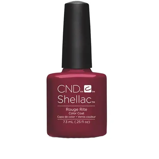 Lac unghii semipermanent CND Shellac Rouge Rite 7.3ml