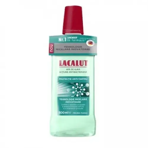 Lacalut Protectie Anti-tartru apa gura micelara, 500ml Zephyr Labs
