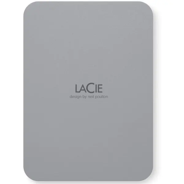 Lacie Hard Disk Extern Lacie, Capacitate 2TB, USB 3.0, 2.5, Argintiu, STLR2000400