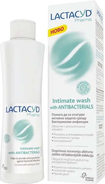 Lactacyd Gel antibacterian intim Pharma, 250 ml
