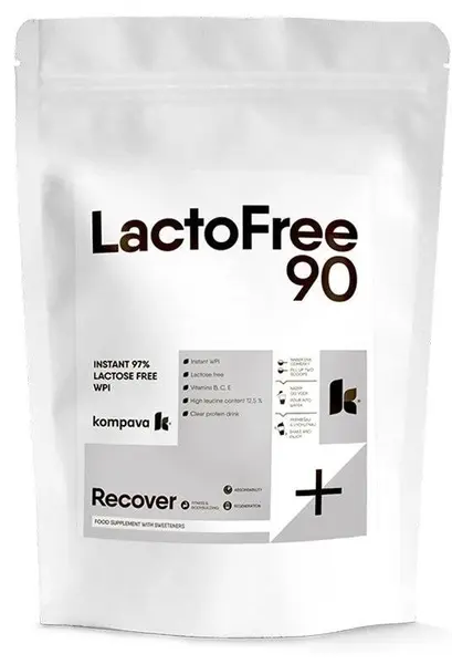 LactoFree 90, ciocolată, 500 g, Kompava