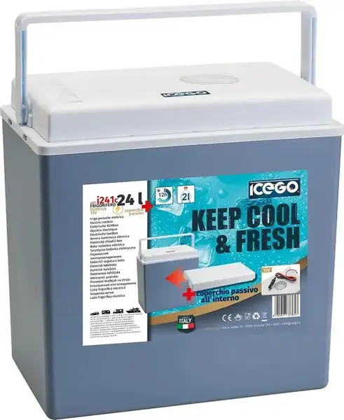 Lada frigorifica auto electrica Icego I242, 12 V, 24L (Antracit)