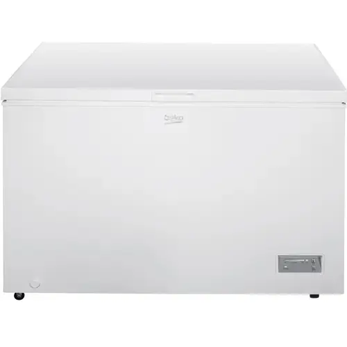 Lada Frigorifica Beko CF316EIWN, 308 l, Clasa E, Conditii extreme, Panou de control cu leduri (Alb)
