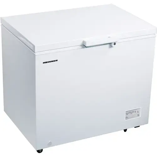 Lada frigorifica Heinner HCF-246CNHE++, 246 L, Clasa E, Compresor inverter, Control electronic, Iluminare LED, Functionalitate frigider (Alb)