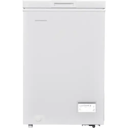 Lada frigorifica Heinner HCF-HM100CE++, 98 l, Clasa E, Convertibila Frigider/Congelator, Control electronic (Alb)
