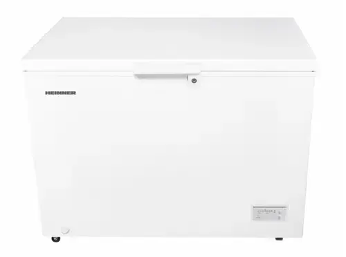 Lada frigorifica HEINNER HCF-HM308INVCD, 308 l, Clasa D, Lumina LED, Display rezistent la apa, Lumina LED (Alb)