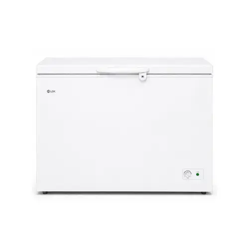 Lada frigorifica LDK BD-250FCGC, Clasa E, Capacitate 244 l, Congelare rapida, Termostat ajustabil (Alb)