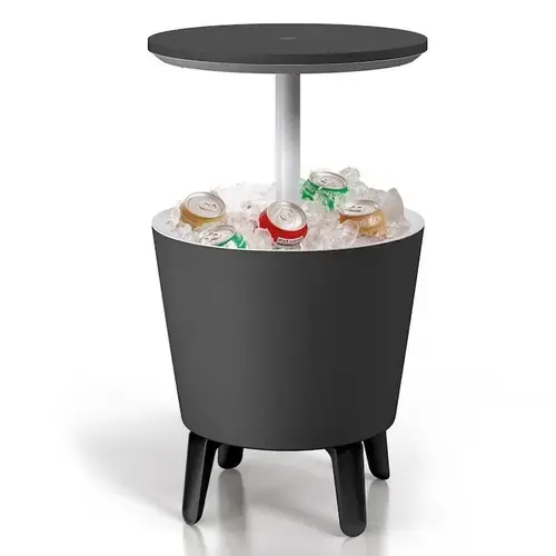 Lada frigorifica pentru bauturi Keter Cool Bar, plastic, 50 x 50 x 57-83 cm (Antracit)