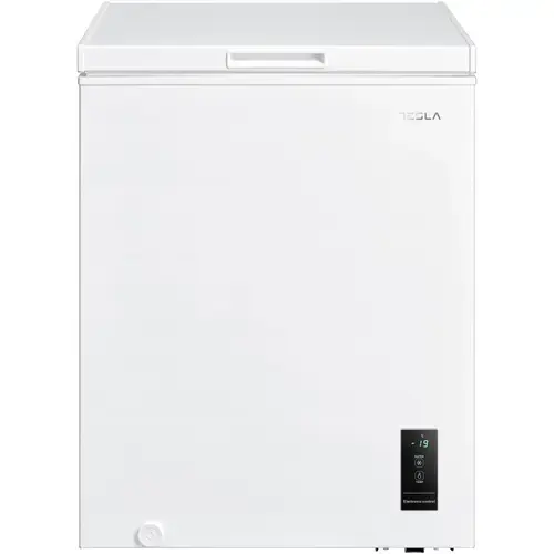 Lada frigorifica Tesla RH1500ME, 142 l, Clasa E, Functie frigider, Control electronic, Display LED, H 85 cm (Alb)