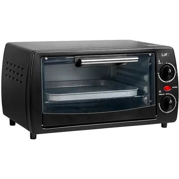 LAFE Cuptor electric LAFE PIW-001, 900 W, 250 °C, 9.5 l, Negru