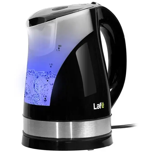 LAFE Fierbator electric LAFE CEG002.2, 1.7 l, 2200 W, Negru
