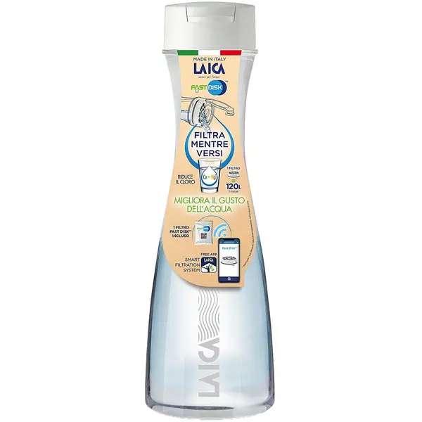 Laica Carafa filtranta Laica GlasSmart, sticla, 1.1 L