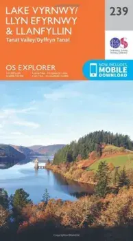 Lake Vyrnwy and Llanfyllin, Tanat Valley. September 2015 ed, Sheet Map/Ordnance Survey
