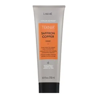 Lakmé Teknia Color Refresh Saffron Copper Mask mască hrănitoare cu pigmenți colorați pentru a revigora nuanțe de cupru 250 ml