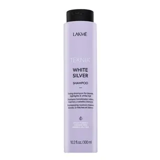 Lakmé Teknia White Silver Shampoo sampon neutralizant pentru păr blond platinat si grizonat 300 ml