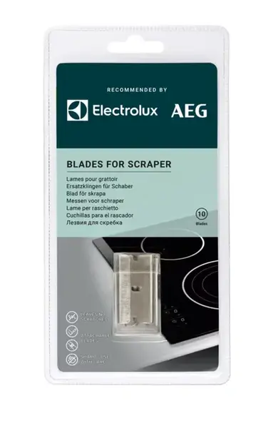 Lame de rezerva pentru racleta plite vitroceramice - 10 bucati, Electrolux E6HUB103