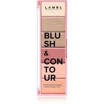 LAMEL Blush & Contour paletă pentru contur blush