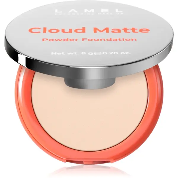LAMEL Cloud Matte Powder Foundation pudra make up mata culoare 02 Porcelain 8 g
