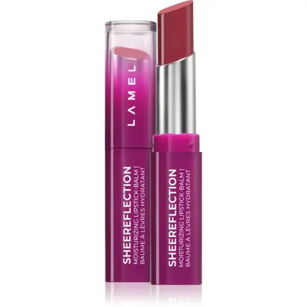 LAMEL SHEEReflection Moisturizing Lipstick-Balm balsam de buze tonifiant cu efect de hidratare culoare 05 Berry Aura 3.6 g