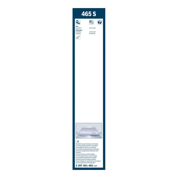 Lamela stergator BOSCH 3 397 001 465