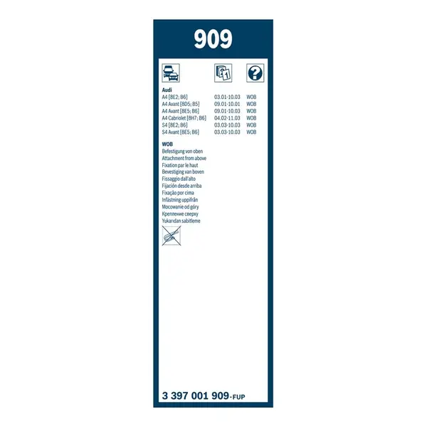 Lamela stergator BOSCH 3 397 001 909