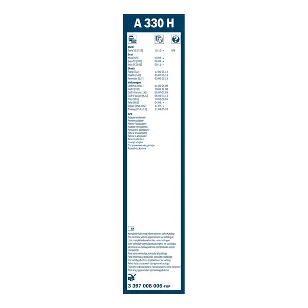 Lamela stergator BOSCH 3 397 008 006