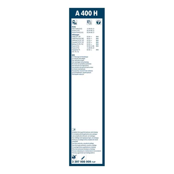 Lamela stergator BOSCH 3 397 008 009