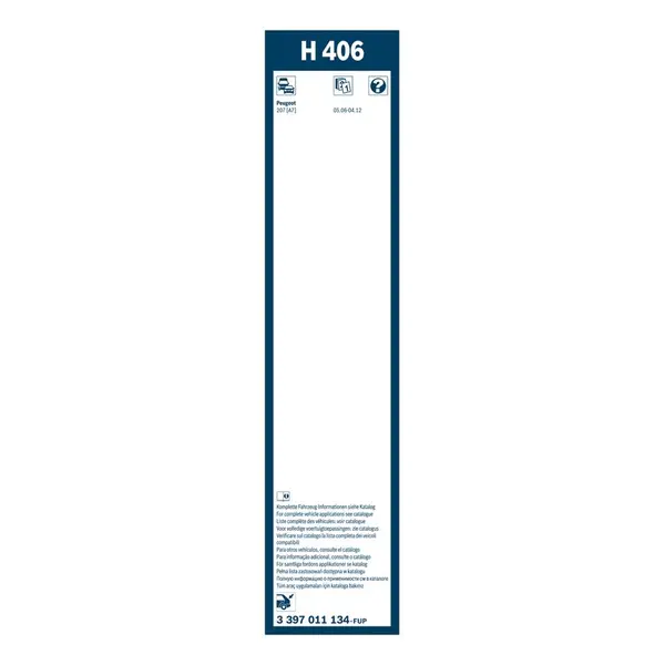 Lamela stergator BOSCH 3 397 011 134