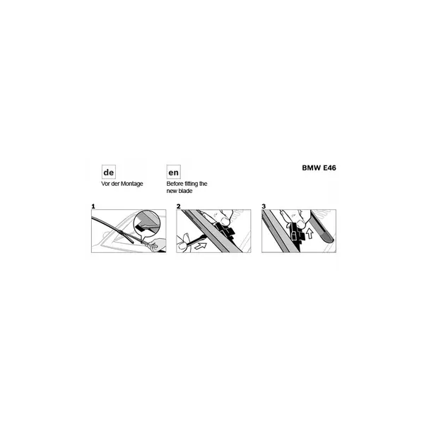 Lamela stergator BOSCH 3 397 118 904
